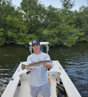 Florida flats, full of fish.